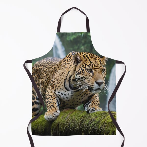 Item preview, Jaguar’s Domain: Mossy Falls and Fallen Trees designed and sold by RK - Shop.