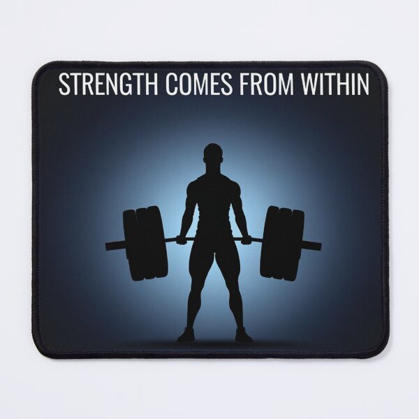 Item preview, Man with weight design designed and sold by Motivated Sensei.