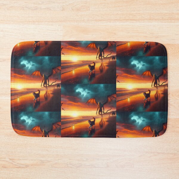 Item preview, sunset and cat,fantastic creature designed and sold by Dogandesighn.