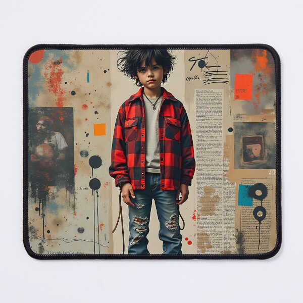 Item preview, Copy of Young British Artists (YBA) Grunge Kid – The Raw & Rebellious Outsider designed and sold by AI-Syn-Pro.