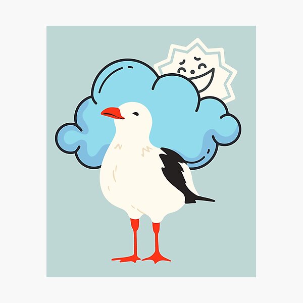 Item preview, Laughing Gull Cute Gifts For Birdwatchers designed and sold by Maquoply.