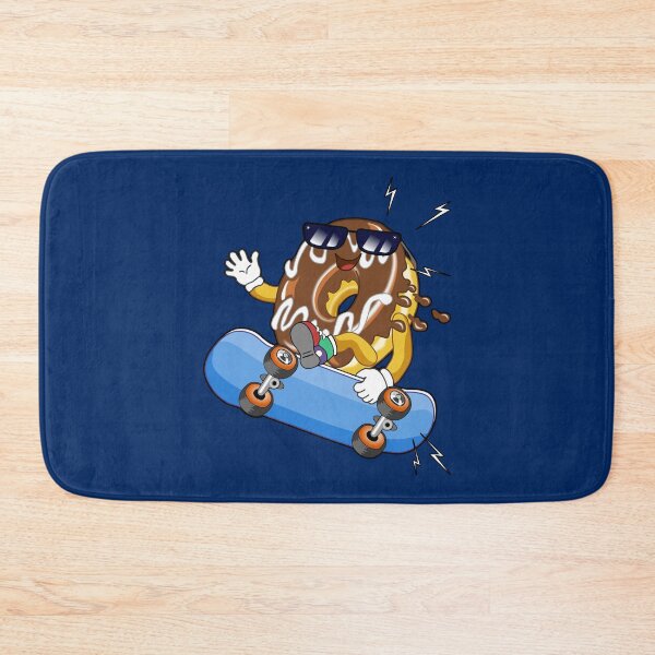 Item preview, Chocolate Donut Skateboard Skater designed and sold by LESSILU.