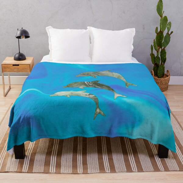 Item preview, Dolphins Diving - Flow Art / Pour Painting - jdp-07-0001 designed and sold by ANomadDesigns.