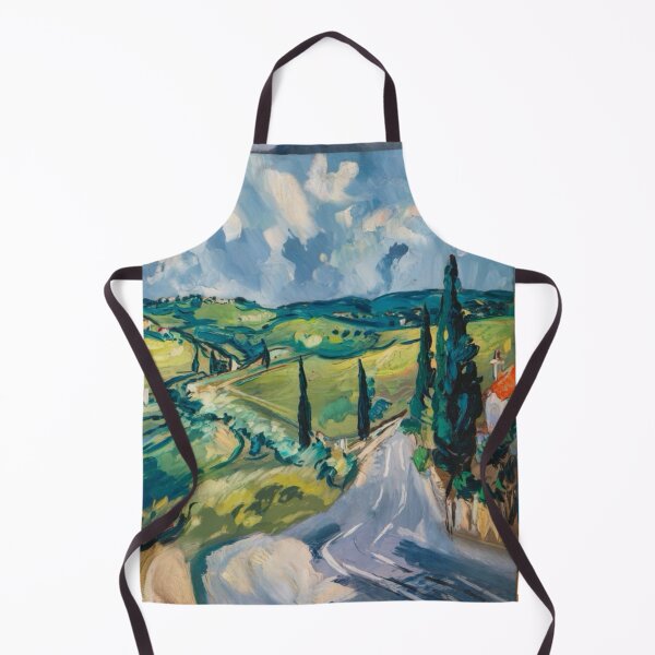 Item preview, Romantic Provence Landscape with Rolling Hills and Cypress Trees designed and sold by CARRAANN.