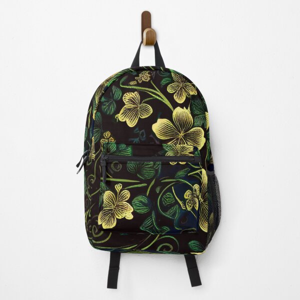 Item preview, Saint Patrick's Day Gold Floral Pattern designed and sold by Lovemountain.