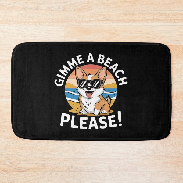 Item preview, Cute Corgi Beach Vacation - Funny Summer Dog Lover Gift designed and sold by love3617.