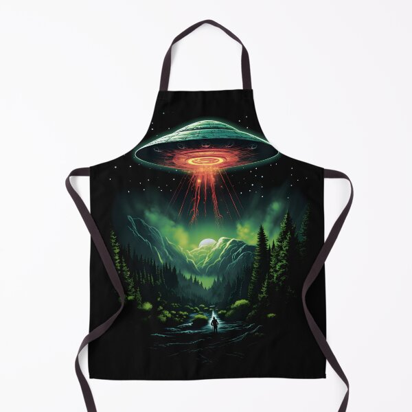 Item preview, Mysterious UFO – Futuristic Sci-Fi Art designed and sold by unknown-places.
