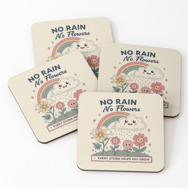 Item preview, No Rain, No Flowers designed and sold by SignumShop.