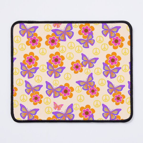 Item preview, Hippie seventies butterfly colorful design  designed and sold by Maussa Ivimas.