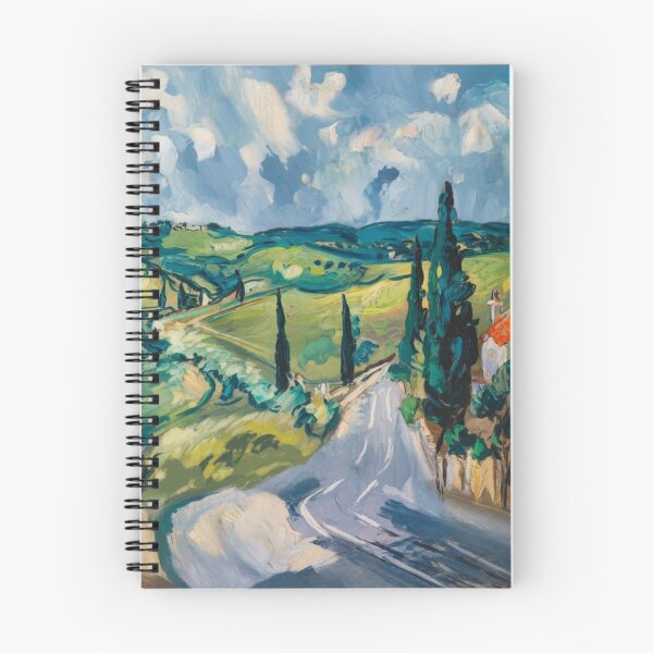 Item preview, Romantic Provence Landscape with Rolling Hills and Cypress Trees designed and sold by CARRAANN.