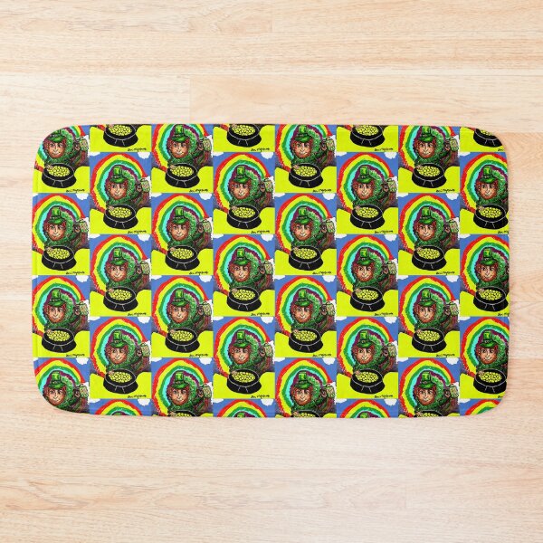 Item preview, Aos Sí The Leprechaun and his pot of gold  designed and sold by The Art Queen Of Michigan .