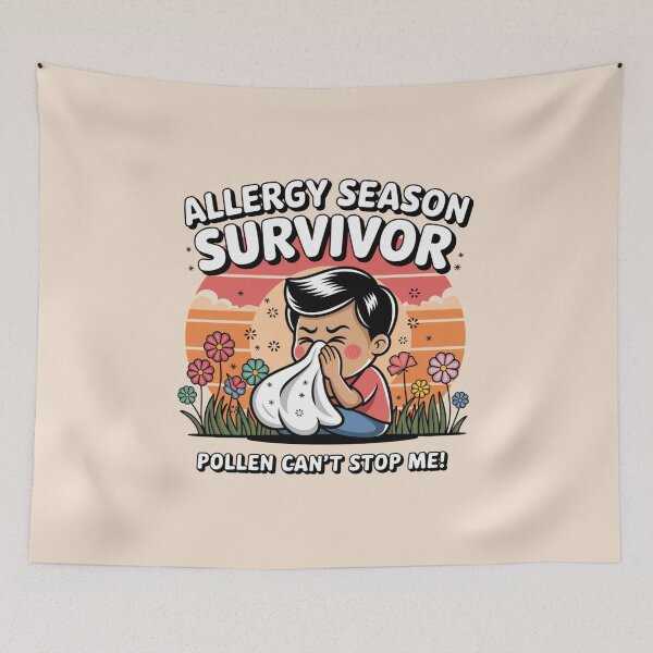 Item preview, Allergy Season Survivor designed and sold by SignumShop.