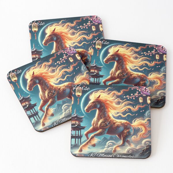 Item preview, "Celestial Horse - KMotionChronicles Chinese Zodiac Art" designed and sold by KMChronicles.