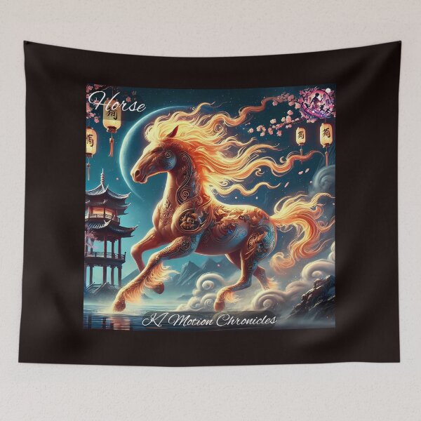 Item preview, "Celestial Horse - KMotionChronicles Chinese Zodiac Art" designed and sold by KMChronicles.