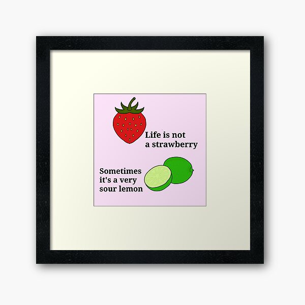 Item preview, Life is like a lemon designed and sold by ArteStore25.