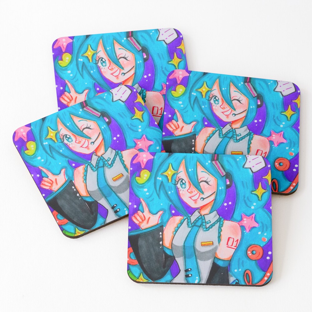 Item preview, Coasters (Set of 4) designed and sold by Ranmonna.