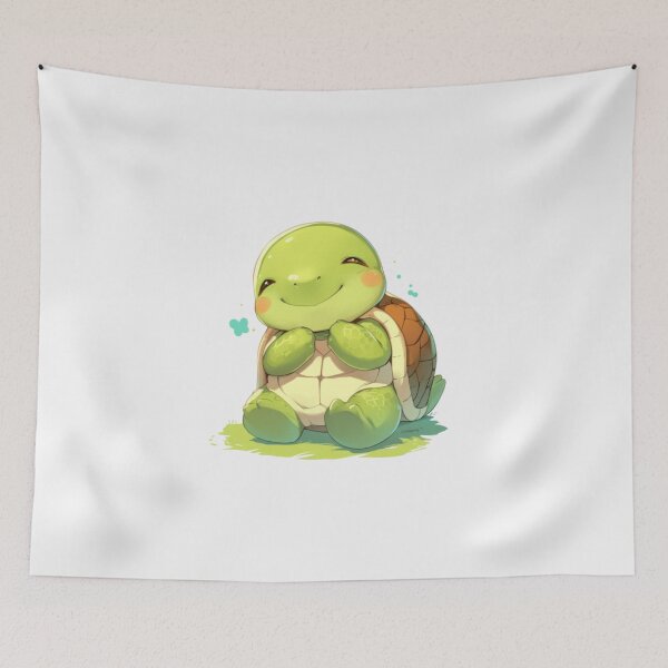 Item preview, Cute happy friend turtle designed and sold by PatternFly.