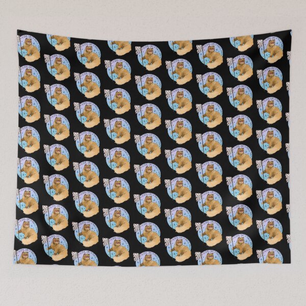 Item preview, The royal court of princess donut (baby blue) designed and sold by TheDoodlemancer.