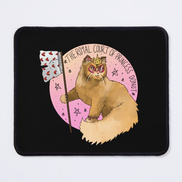Item preview, The royal court of princess donut (baby pink) designed and sold by TheDoodlemancer.