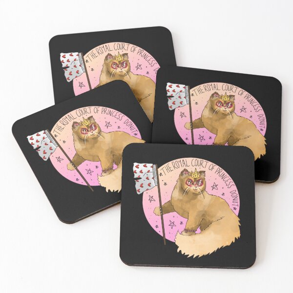 Item preview, The royal court of princess donut (baby pink) designed and sold by TheDoodlemancer.