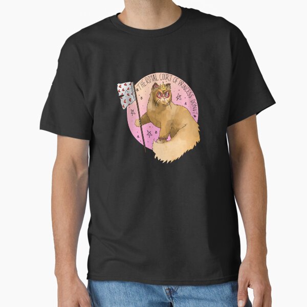 Item preview, The royal court of princess donut (baby pink) designed and sold by TheDoodlemancer.