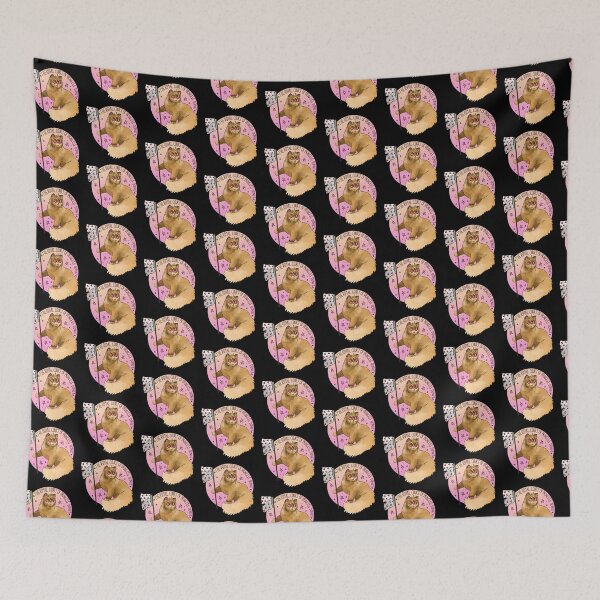 Item preview, The royal court of princess donut (baby pink) designed and sold by TheDoodlemancer.