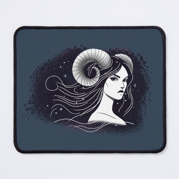Item preview, Ariella the Aries - Deep Navy designed and sold by MaryAura.