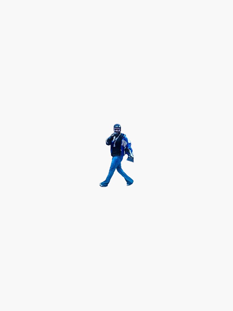Aperçu 3 sur 3. Sticker avec l'œuvre Super Bowl de Kendrick Lamar créée et vendue par samgendelman.