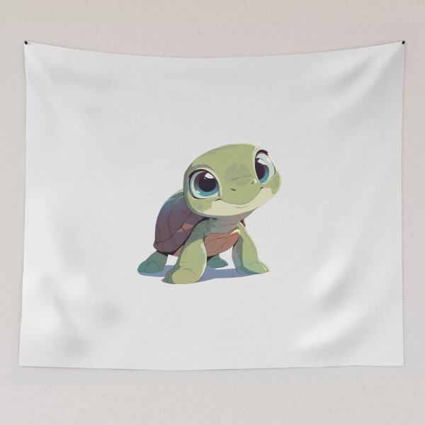 Item preview, Cute happy friend turtle designed and sold by PatternFly.