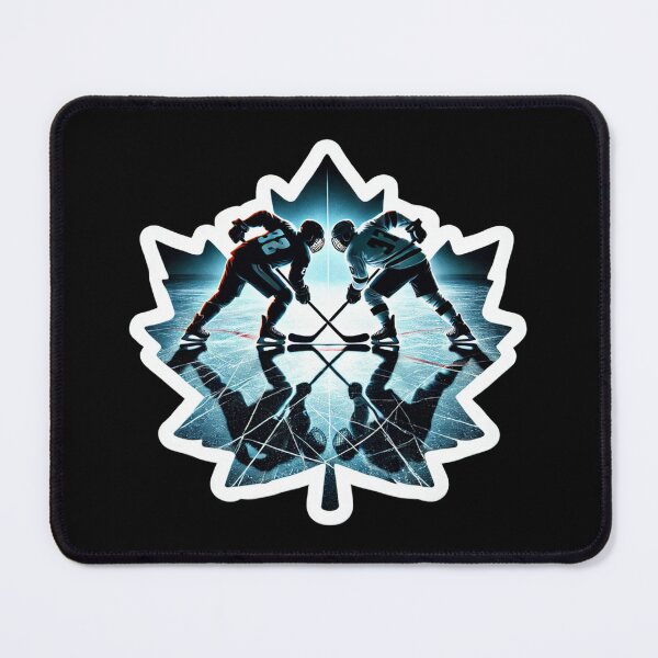 Item preview, Faceoff on Ice designed and sold by pixelpulsenyc.