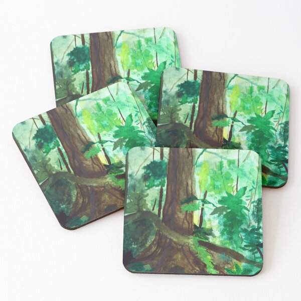 Item preview, Sumatran Jungle Watercolor designed and sold by Meredith Makes Art.