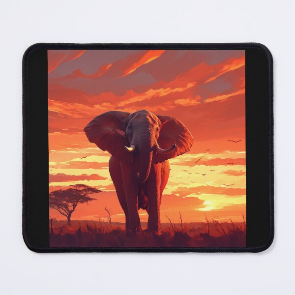 Item preview, African Elephant Endangered species designed and sold by SMARTKIT DESIGNAGENCY.