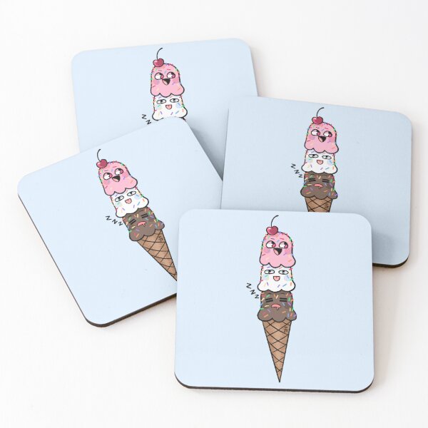 Item preview, Ice Cream Ghosts designed and sold by JessaKinney.