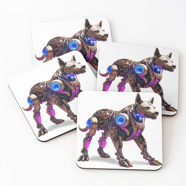 Item preview, Cyberpunk Robotic Dog designed and sold by Marimurmurprint.