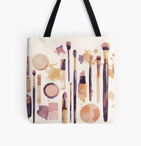 Vista previa del artículo con la obra «Maquillaje Knolling», diseñado y vendido por KeeganCreations.