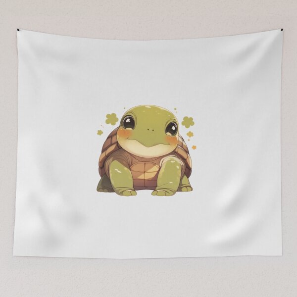 Item preview, Cute happy friend turtle designed and sold by PatternFly.