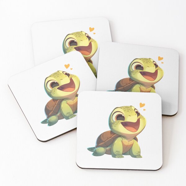 Item preview, Cute happy friend turtle designed and sold by PatternFly.