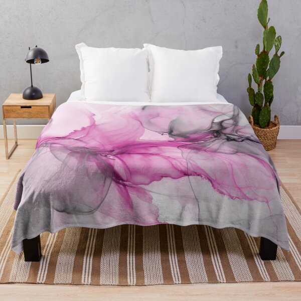 Item preview, Slow Motion Floating Ink Purple Pink designed and sold by artsandsoul.