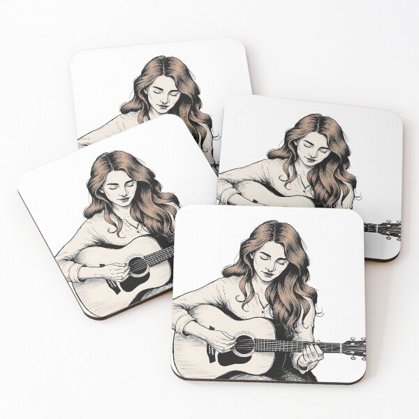 Item preview, adrianne lenker guitar playing  designed and sold by Waseemkhan86.