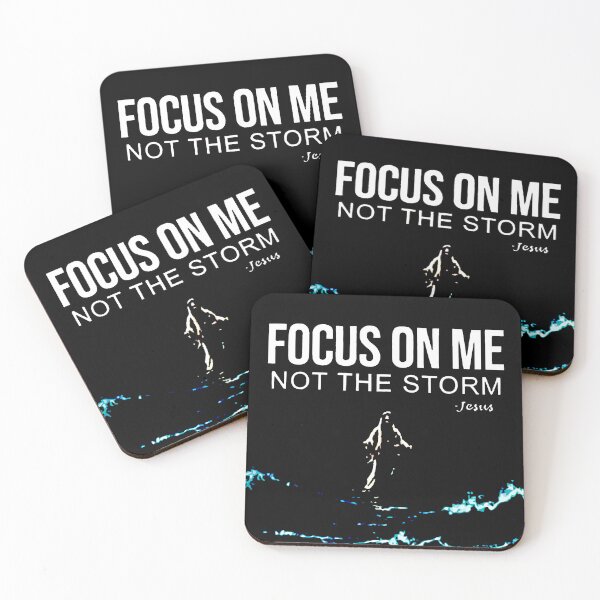 Item preview, Focus On Me Not The Storm Matthew 14 31  designed and sold by teenugs.