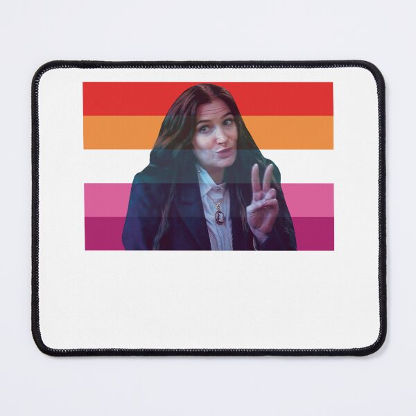 Item preview, Agatha Lesbian Pride Flag designed and sold by makingallozmerrier.