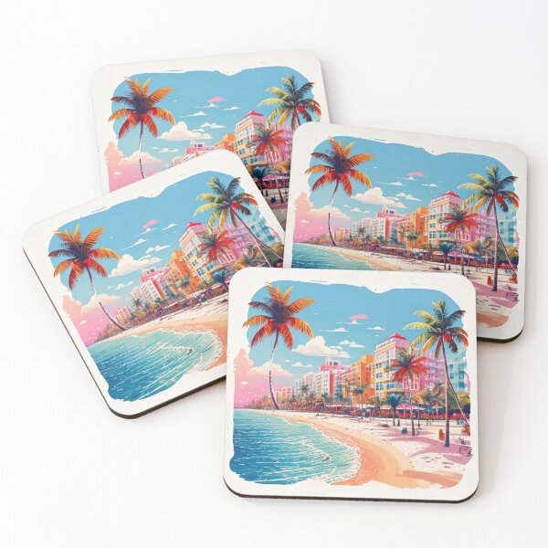 Item preview, Capture the vibrant energy of Miami Beach designed and sold by OttensPixels.