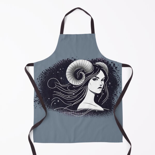 Item preview, Ariella the Aries - Slate Gray designed and sold by MaryAura.