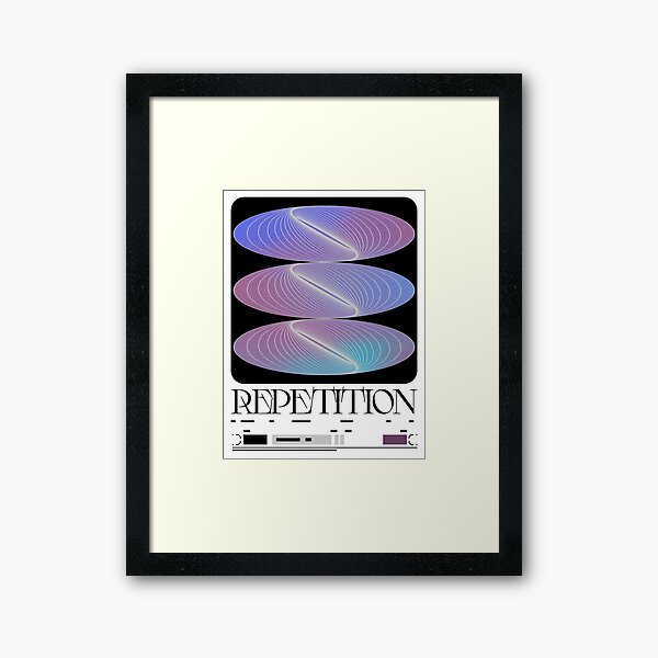 Item preview, Repetition: The Beauty of Patterns designed and sold by Chromesthezia.