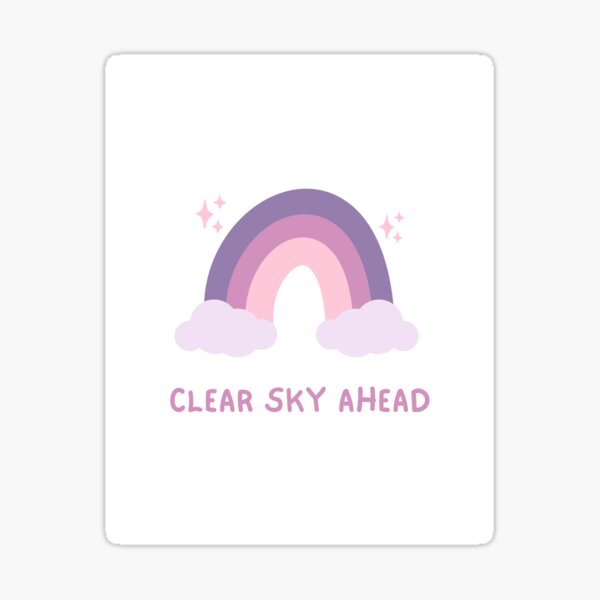 Item preview, Klarer Himmel voraus designed and sold by purepositivco.