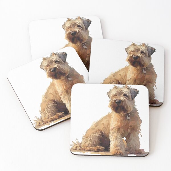 Item preview, Cute Soft Coated Wheaten Terrier dog designed and sold by SMARTKIT  DESIGNAGENCY.