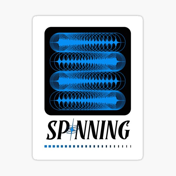 Item preview, Spinning: The Illusion of Motion designed and sold by Chromesthezia.