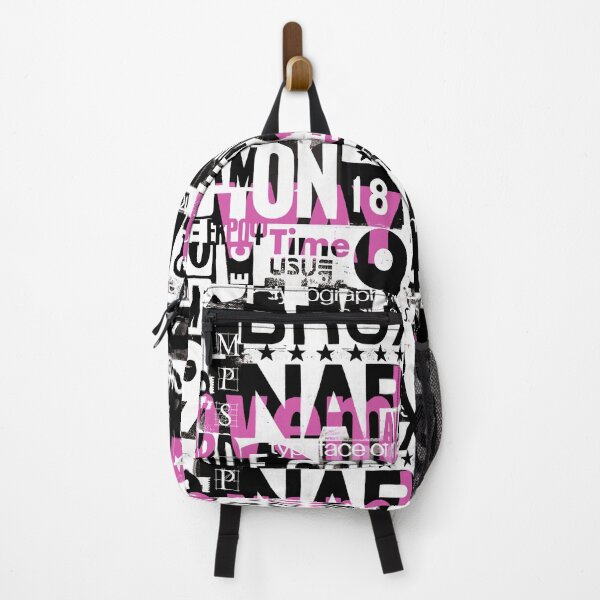 Item preview, Street Art Typography Loft Style Pink White Black designed and sold by artsandsoul.