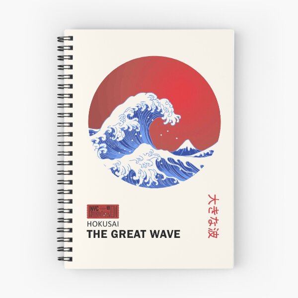 Item preview, The Great Wave: A Modern Tribute designed and sold by Chromesthezia.
