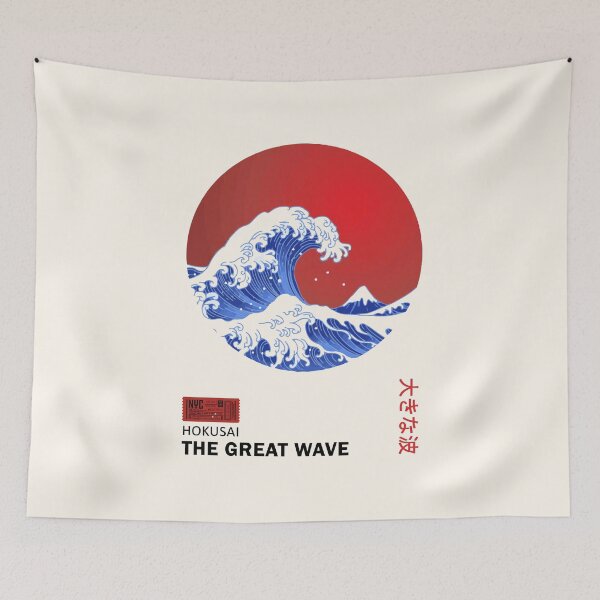Item preview, The Great Wave: A Modern Tribute designed and sold by Chromesthezia.